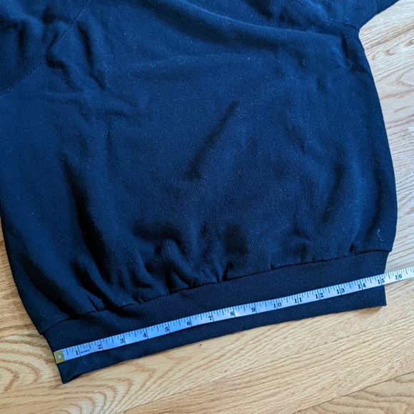 Vintage black crew neck sweatshirt - Picture 5 of 7